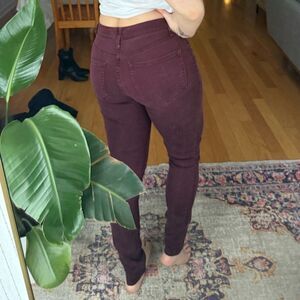Marc By Marc Jacobs Burgundy Jeans - Size 29